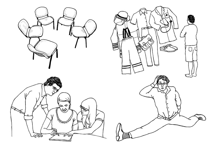 Teaching guide illustration